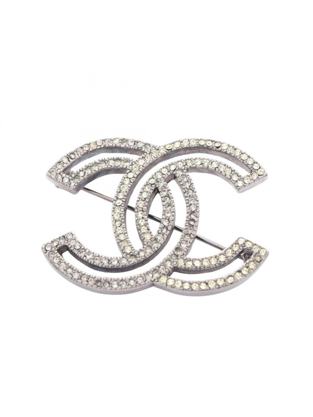 Chanel Brooch CC Logo Brooches